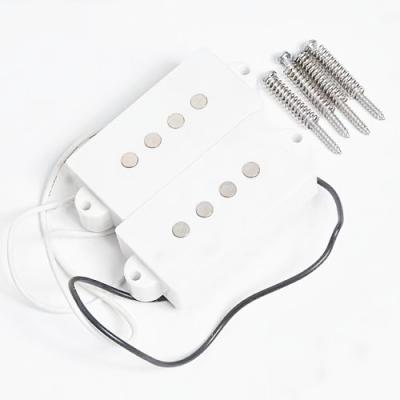 China White GUITAR Precision P Bass Pickups Open Type for 4 String P Bass Replacement Bass Guitar Pickups for sale