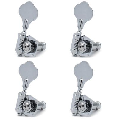 China Open Gear Open Style 4L Bass Machine Head 4R Guitar Tuning Pegs 2R+2L Bass Guitar Tuners for sale