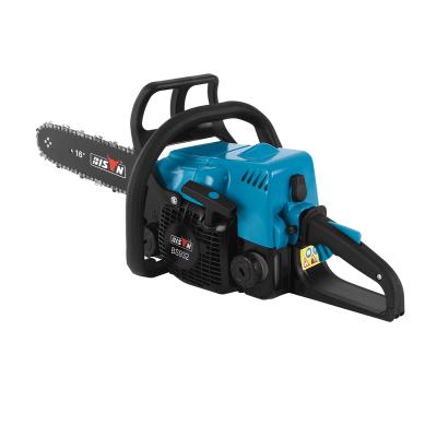 China 2-Stroke China Professional Bison BS932(180) 2-stroke 31.8cc Portable Petrol Gasoline Chain Saw Wood Cutting Machine for sale