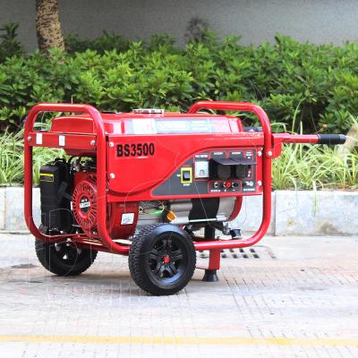 China MATCHUP 3Kw Natural Gas Generator Three Phase Gasoline 3kw Petrol Power Generator 20000set/Month for sale