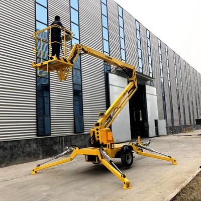 China Overhead Hydraulic Eloquent Machinery Repair Shops Work Platforms Boom Lift for sale