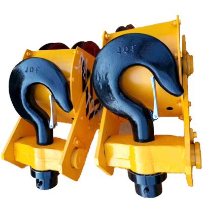 China Heavy Industry Large Capacity Double Crane Lifting Hook With Latch for sale