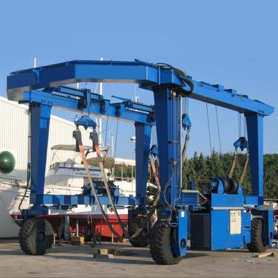 China Professional gantry crane ship boat lifting double girder gantry crane for sale for sale