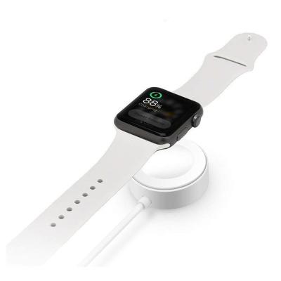 China Safe Convenient Portable 5W Usb magnetic wireless charging smart watch charger For apple watch charging cable for sale