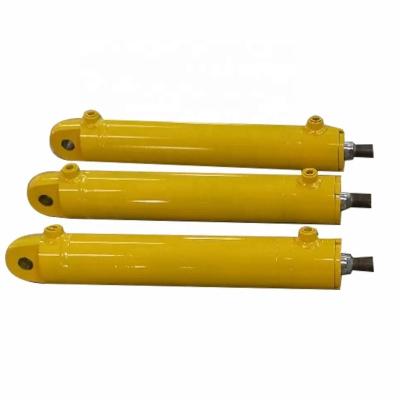 China Clamp Custom Single and Double Acting Hydraulic Cylinder, Excavator, Crane, Spreader, Garbage Collection Truck Hydraulic Cylinder for sale