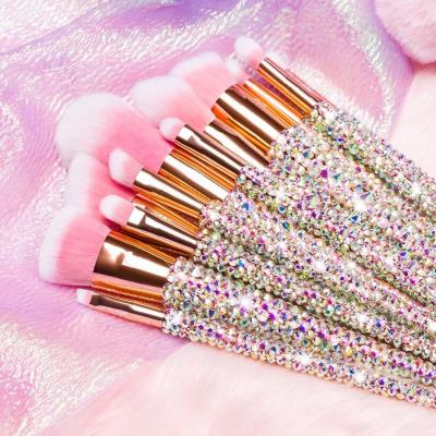 China New Decorating and Beautifying Makeup 12pcs Cosmetic Tools Set Brush Beauty Tools Bling Makeup Set Brush Beauty Cosmetics Make Up Tool for sale