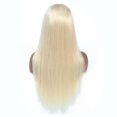 China Hot Selling Silky Straight Wave 10-26 613 Inch Human Gold Front Wig. Hd lace frontal wig for black women. for sale