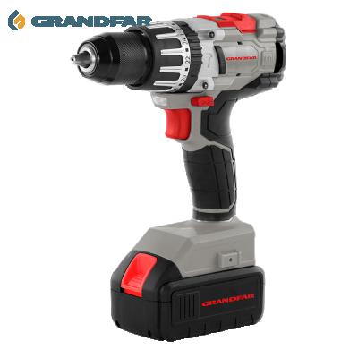 China GRANDFAR GSB bateria de taladro High Torque Electric Current Impact Drill Driver Battery Cordless Brushless Machine 20v 4.0AH for sale