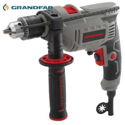 China GRANDFAR GSB 220v 600w 1.5-13mm Electric Power Hand Impact Drill Tool Kit for sale