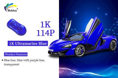 China 1K Ultramarine Blau Automotive Autofarbe Veredelung Automotive Veredelung Farbe zu verkaufen