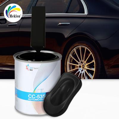 Chine Peinture automobile noire matte nitro couche de base durable non réfléchissante 1L à vendre