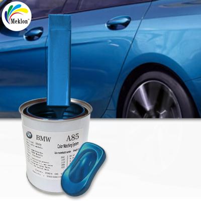 Chine Neptune bleu Refinish Peinture automobile Spray humide Durable Pour BMW A85 à vendre