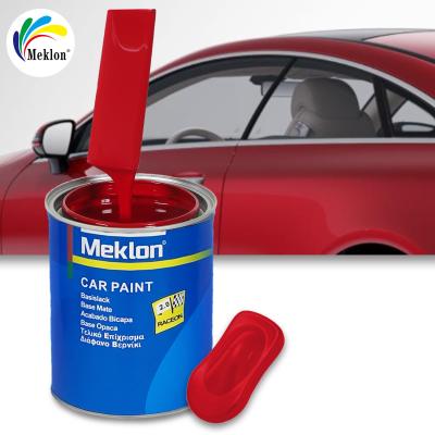 China High Solid High Gloss Acrylic 1K Red Car Refinish Paint Automotive Clear Varnish Coating Clearcoat for Cars Te koop