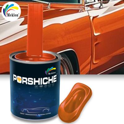 China High Gloss Car Clear Coat Varnish 1K Top Coat Acrylic Solid Colors Car Paint for sale