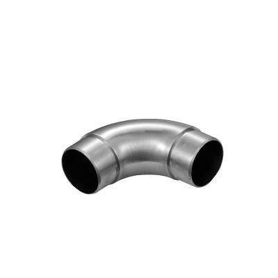 China Modern High Quality Stainless Steel Baluster Fittings Elbow Connector For Tube for sale