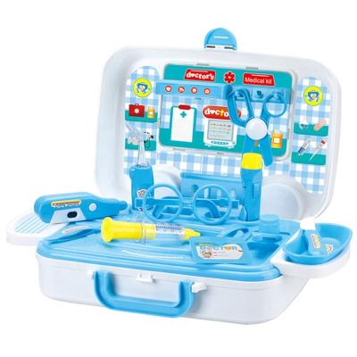 China Baby Learning Education Child Role Play Doctor Toys Set Suitcase Set Pretend Play Game Indoor Preschool Kids Play For Girls for sale