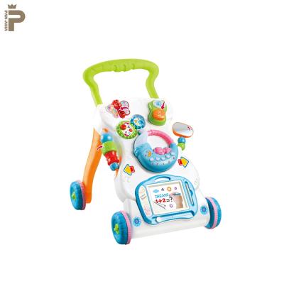 China High Quality ABS Baby Learning Walker Baby Activity Walker With Musical Light And Music for sale