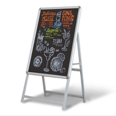 China Universal Folding Aluminum Alloy Information Outdoor Supermarket Price Advertising Display Board for sale