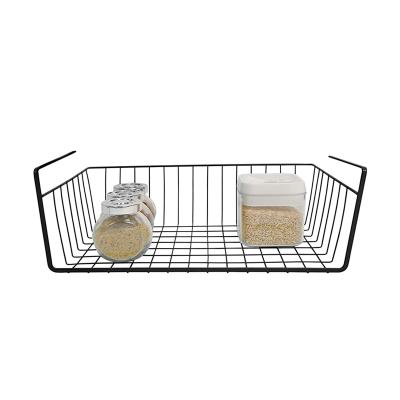 China Sustainable High Quality DesignUnder Smart Shelf Storage Basket For Kitchen Storage for sale