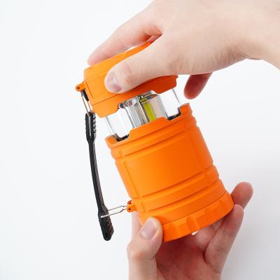 China Hot Sale ROUTE Led Camping Lantern Plastic Mini Telescopic Tent Camping Light Outdoor for sale