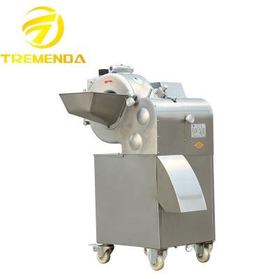 China Eco - Friendly Fruit And Vegetable Processing Machine Washing And Cutting Dicer Machine for sale