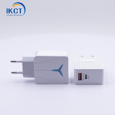 China Mobile Phone QC3.0 30W USB Wall Charger and PD 20W Type C Adapter Fast Charging with EU,US,UK OEM Plug for Smartphone Mobile Phones for sale