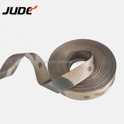 China Viable Military Spec Mil Spec Camo Pattern Binding High Quality Webbing Tape Mil FRP 5038 Green for sale