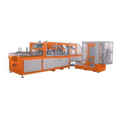 China Direct Selling Cherry Tray Erecting Box Maker Factory Factory Carton Forming Machine for sale