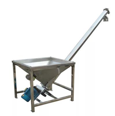 China Chemical Industry Inclined Screw Conveyor With Hopper Easy To Install for sale