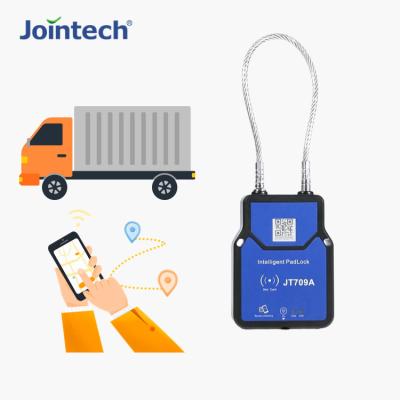 China Jointech JT709A Waterproof GPS Smart Lock For Container Tracking And Fleet Management for sale