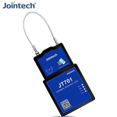 China Jointech Jt701 Lora Rfid Vehicles Secured Transport Track Gps Smart Monitor Tracker Gps Truck Lock Fuel Tank Monitoring for sale