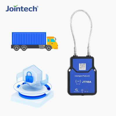 China Jointech Jt709A Gps Gsm Container Electronic Seal Container Tracker Elocks Gps Padlock Fuel Tanker Seal Lock en venta