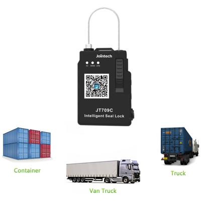 China Jointech JT709C Intelligent Bluetooth 4G GPS Tracking Electronic Lock for Cargo Transportation zu verkaufen