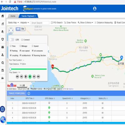 Chine JT1000 système de piste de véhicule de gestion de 2008 flottes avec l'appui mobile d'APPLI à vendre