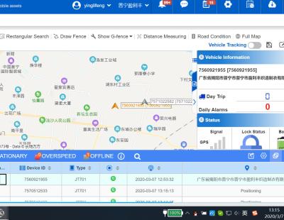 中国 JT1000 Windows Cagoの監視のためのソフトウェアを追跡する2008年の車GPS 販売のため