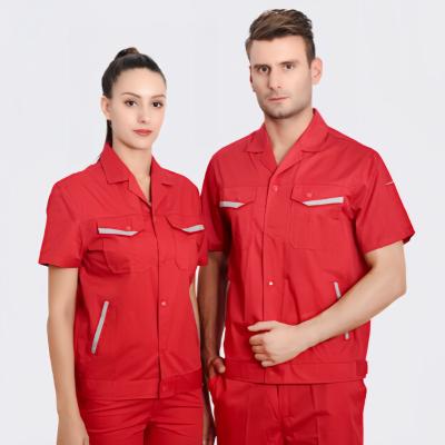 China Anti-Static Pure cotton overalls working suit construction workers factory uniform custom labor insurance clothes for sale