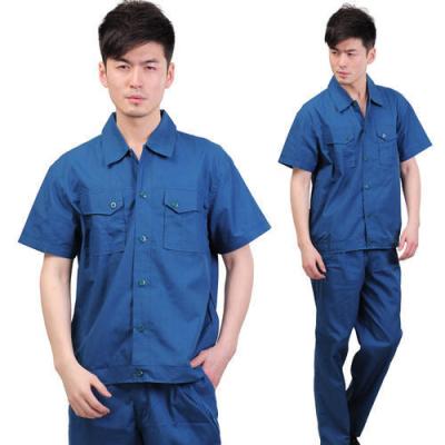 China Anti-Static Pure cotton overalls working suit construction workers factory uniform custom labor insurance clothes for sale