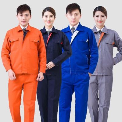 China Anti-Static Long sleeve wear-resistant high visibility labor uniform, full body customized labor protection construction worker uniform for sale