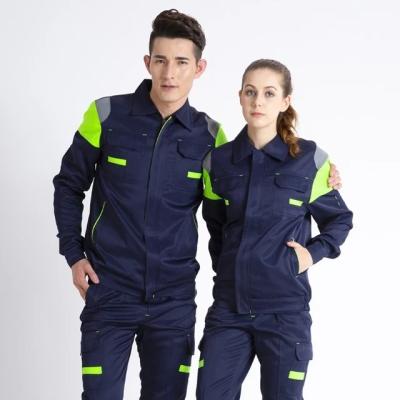 China Anti-Static Professional manufacturer custom unisex workers full process polyester cotton workwear uniform for sale