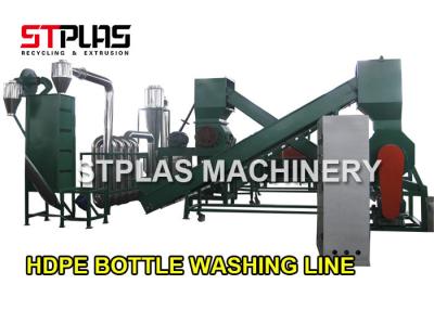 China HDPE Shampoo Bottle Plastic Washing Recycling Machine With Siemens Motor 1000kg/h for sale