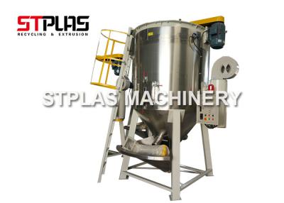 China Plastic Pellets Hopper Vertical Mixer , Masterbatch Vertical Mixing Dryer 1000L for sale