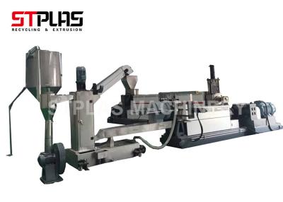 China Crushed Material Plastic Recycling Pellet Machine , Plastic Flakes Recycling Machine for sale