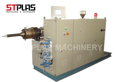 China PVC-Pulver-konische Doppelschrauben-Plastikextruder mit Mischmaschine SJSZ51 zu verkaufen