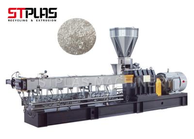 China PET pelletizing line Water Cooling Strands Pelletizing Extruder 38CrMoALA screw for sale