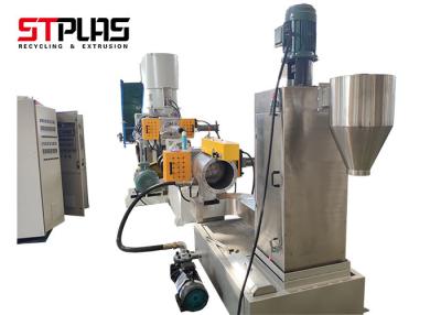 China PP PE Plastic Recycling Extruder Machine / Industrial Plastic Bottle Granulator for sale