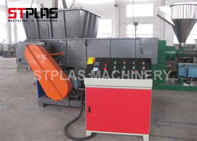 China High Capacity Industrial Plastic Shredder , Plastic Waste Shredding Machine for sale