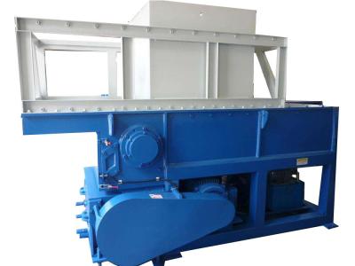 China Low Noise Plastic Chipper Machine / Stable Plastic Recycling Grinder for sale