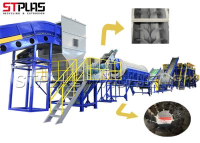 China Compacte Plastic Was Recyclingsmachine voor Afval Plastic Profiel Te koop