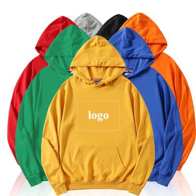 China Anti-wrinkle Hoodies Blank Cotton Sweatshirt Heavyweight Cotton Hoodies for sale