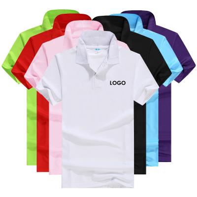 China Anti-wrinkle Polo T Shirts Men Cotton Polo Shirt Dry Fit Polo Shirts for sale